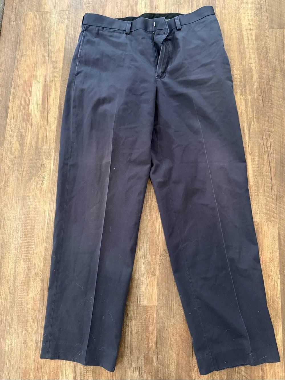 L.L. Bean Men's Navy Dress Trousers